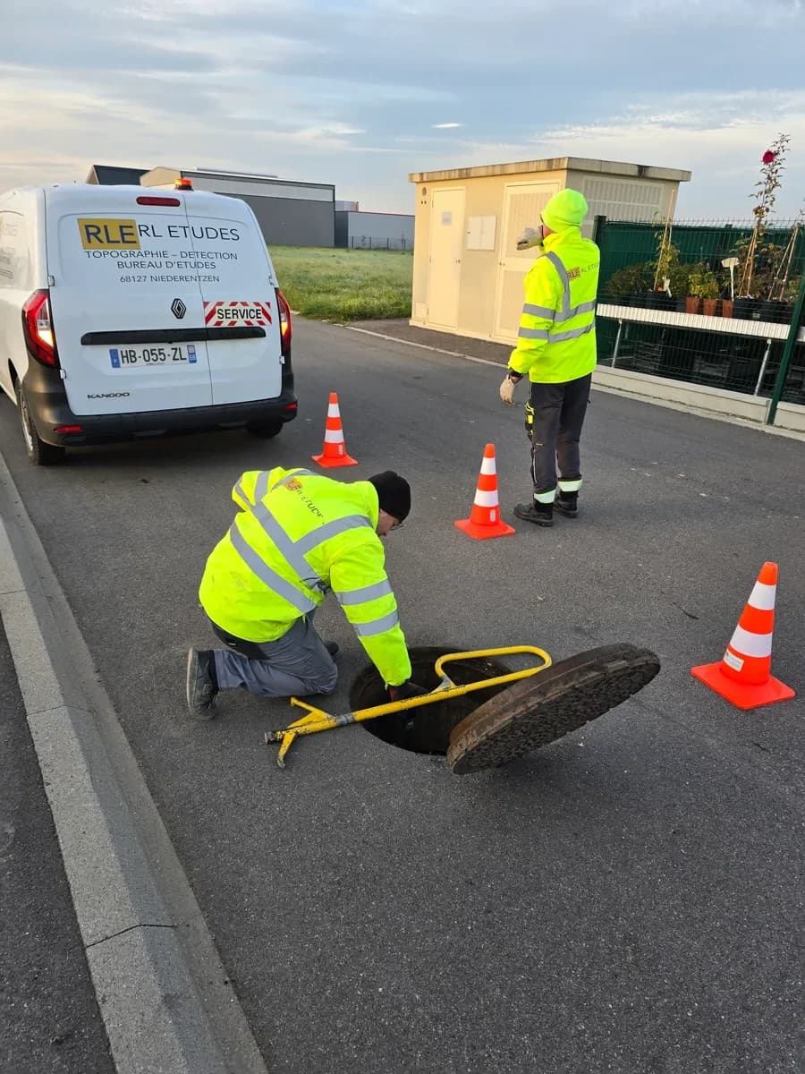 🔎 Détection des réseaux enterrés - 1